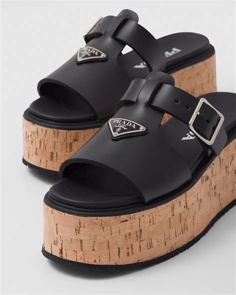 prada schuhe sandalen|prada platform sandals.